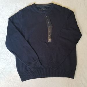 NWT Tommy Hilfiger Navy Crewneck